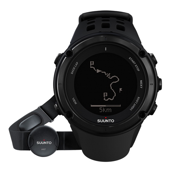 Suunto Ambit2 HR (SS019562000) - спортивные часы (Black) купить в интернет-магазине icover