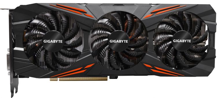 Видеокарта Gigabyte GeForce GTX 1070 1620Mhz PCI-E 3.0 8192Mb (GV-N1070G1) купить в интернет-магазине icover