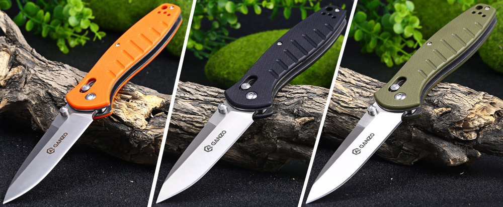 Ganzo G738 - нож складной (Black) купить в интернет-магазине icover
