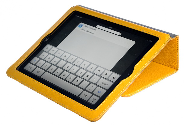 Yoobao Executive Leather Case - чехол для iPad 2/iPad 3/iPad 4 (Yellow) купить в интернет-магазине icover