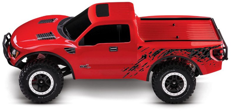 Traxxas Ford F150 SVT Raptor 1:10 - радиоуправляемый шорт-корс (Red) купить в интернет-магазине icover