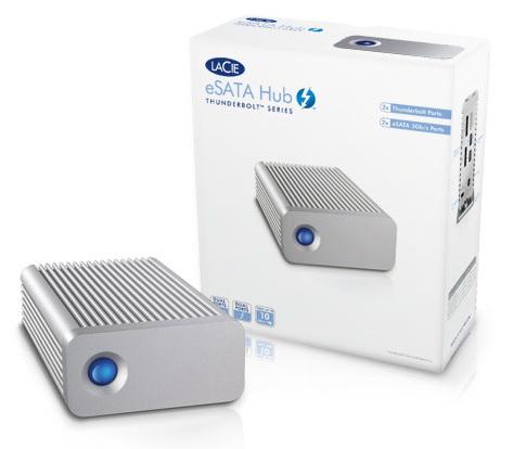 LaCie eSATA Hub Thunderbolt Series (9000186) купить в интернет-магазине icover