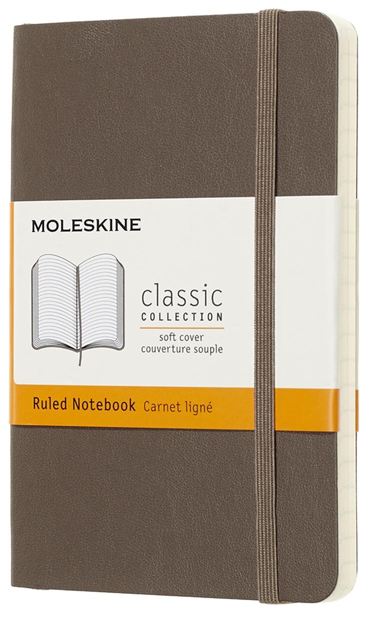 

Блокнот Moleskine Classic Soft Pocket QP611P14 (Brown)