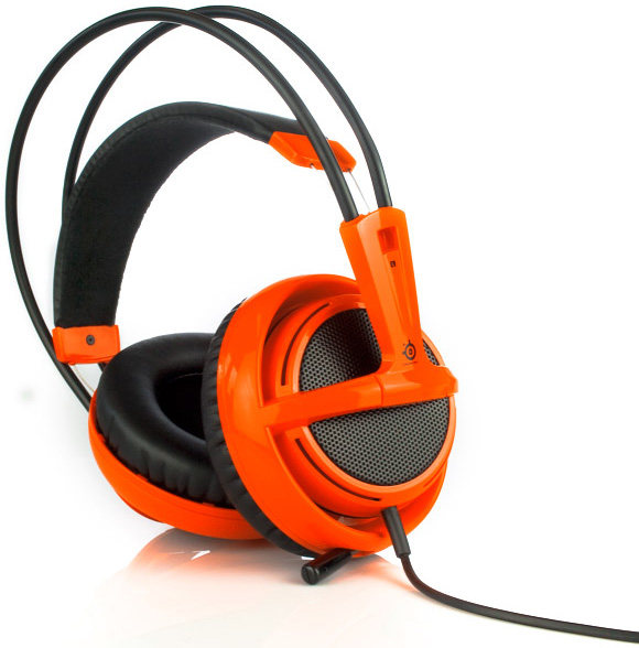 SteelSeries Siberia V2 (51106) - игровая гарнитура (Orange) купить в интернет-магазине icover