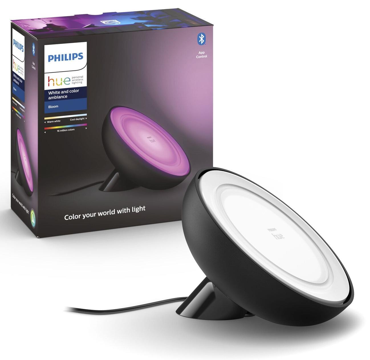 

Настольная лампа Philips Hue Bloom (Black)