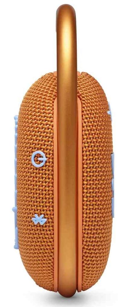 Портативная акустика JBL Clip 4 (Orange) купить в интернет-магазине icover
