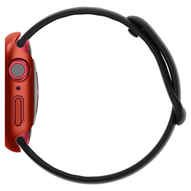 Чехол Spigen Thin Fit (ACS04177) для Apple Watch 7 / 8 45mm (Red) купить в интернет-магазине icover