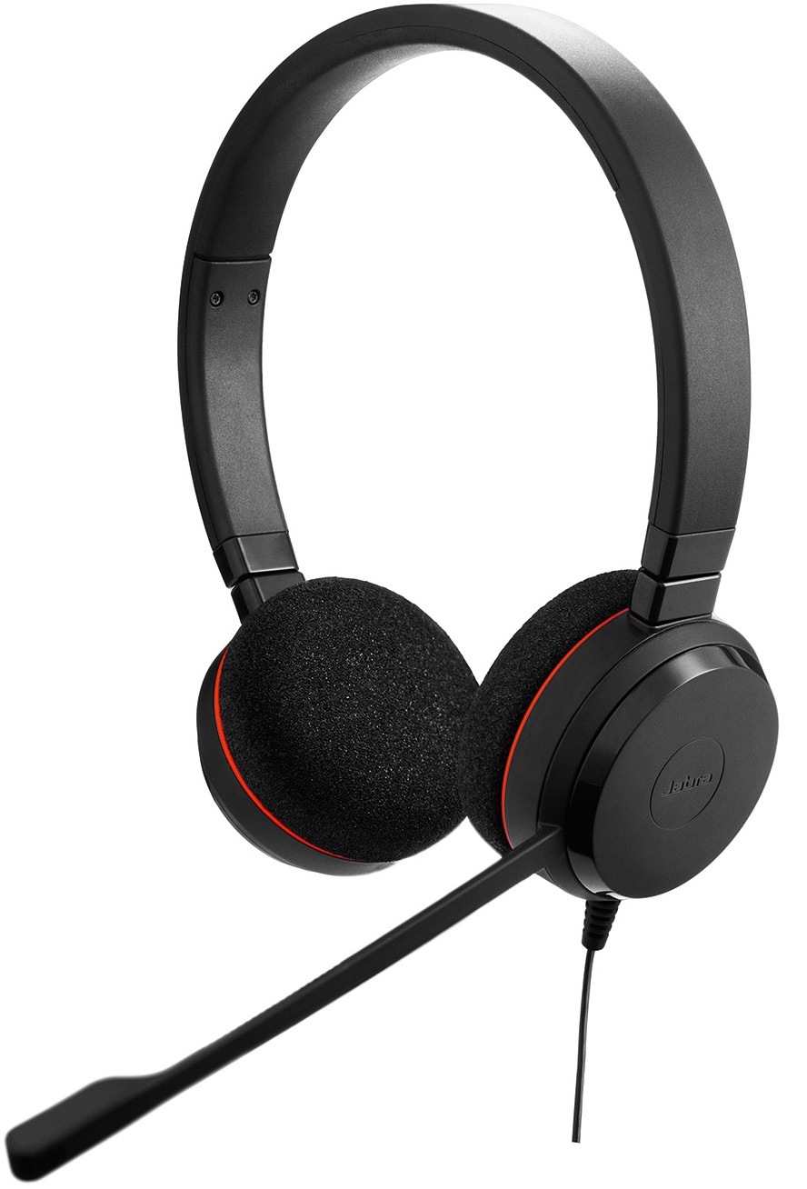 Проводная гарнитура Jabra Evolve 20 UC Stereo (4999-829-209) купить в интернет-магазине icover