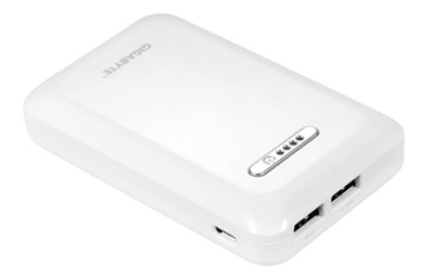 Gigabyte Power Bank (RFG90B1) 9000mAh - дополнительный аккумулятор (White) купить в интернет-магазине icover