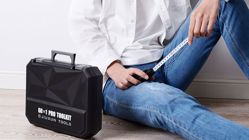 Набор инструментов Xiaomi Jiuxun tools Daily Life Kit 60 in 1 (Black) купить в интернет-магазине icover