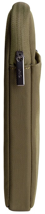 Чехол Uniq Bergen Nylon Laptop sleeve для ноутбуков 14" (Olive Green) купить в интернет-магазине icover