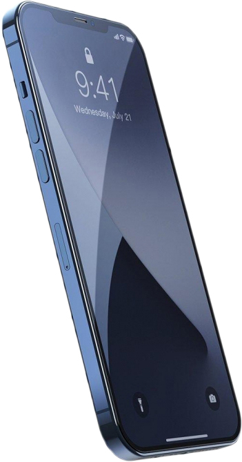Защитное стекло Baseus Full-screen Tempered Glass Film (SGAPIPH67N-KC01) для iPhone 12 Pro Max (Black) купить в интернет-магазине icover