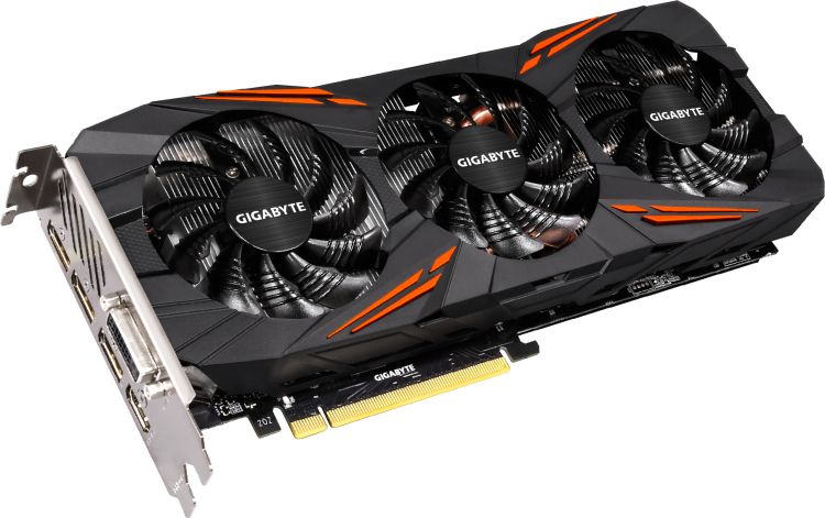 Видеокарта Gigabyte GeForce GTX 1070 1620Mhz PCI-E 3.0 8192Mb (GV-N1070G1) купить в интернет-магазине icover