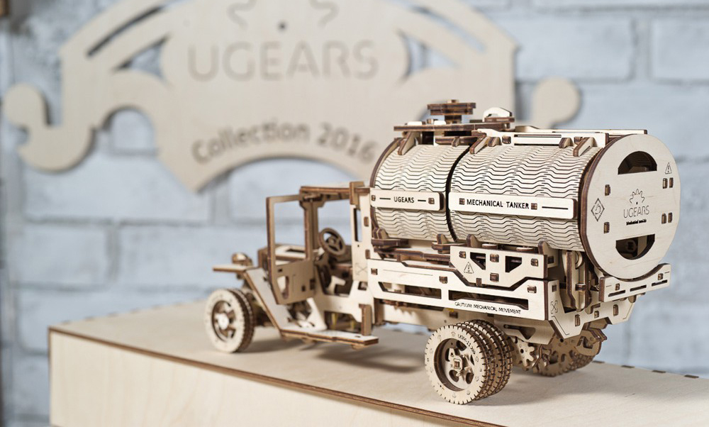 3D-пазл UGears Автоцистерна (70021) купить в интернет-магазине icover
