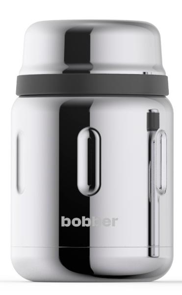 Термос для еды Bobber Jerrycan 0.7L (Gloss Steel) купить в интернет-магазине icover