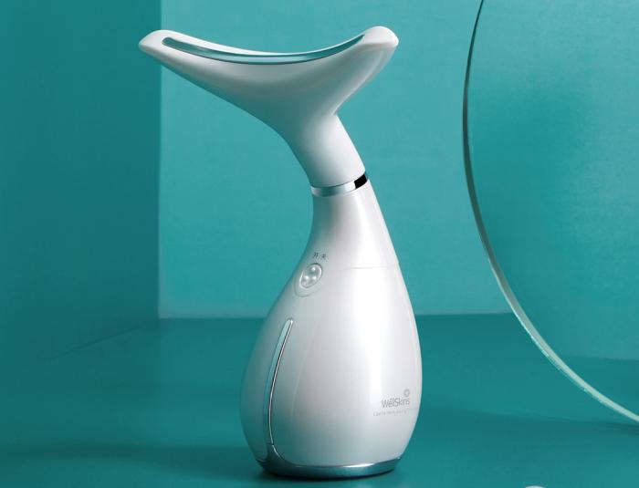 Ультразвуковой массажер Xiaomi WellSkins Sonic Color Light Neck WX-MJ100 (White) купить в интернет-магазине icover