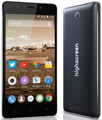 Смартфон Highscreen Power Five (Black/Grey) купить в интернет-магазине icover