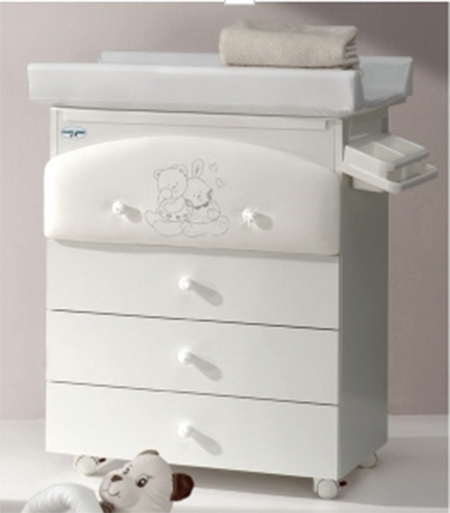 Baby Italia BabyBath Incanto 76 - пеленальный комод с ванночкой (Bianco) купить в интернет-магазине icover