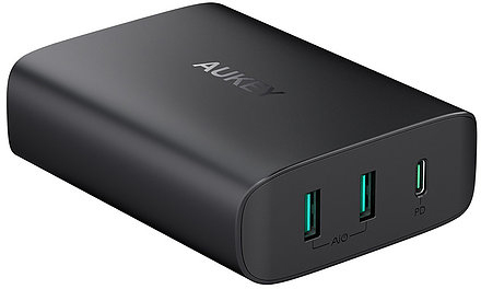 Сетевое зарядное устройство Aukey Wall Charger PD USB-C PA-Y12 (Black) купить в интернет-магазине icover
