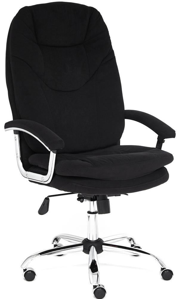 

Офисное кресло Tetchair Softy Lux (Black Flock)