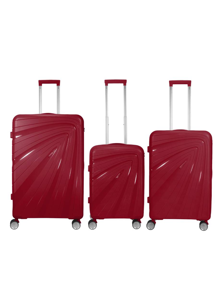 Комплект чемоданов Ridberg ICON L+M+S (Red) купить в интернет-магазине icover