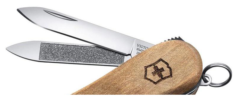 Мультитул Victorinox Classic Nail Clip Wood 580 0.6461.63 (Brown) купить в интернет-магазине icover