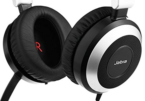Проводная гарнитура Jabra Evolve 80 UC Stereo 7899-829-209 (Black) купить в интернет-магазине icover