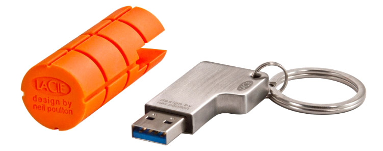 Lacie Rugged Key 64 ГБ USB 3.0 (LAC9000399) - флеш-накопитель купить в интернет-магазине icover