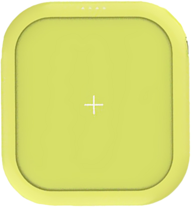 Внешний аккумулятор с функцией беспроводной зарядки Mipow Power Cube 10000 Plus (Light Green) купить в интернет-магазине icover