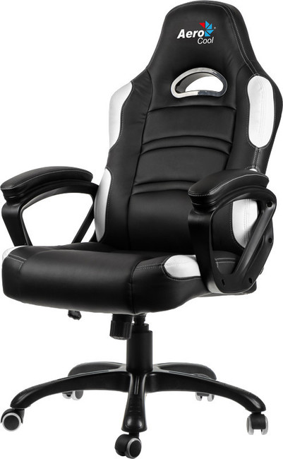 Кресло игровое Aerocool AC80С (Black/White) купить в интернет-магазине icover