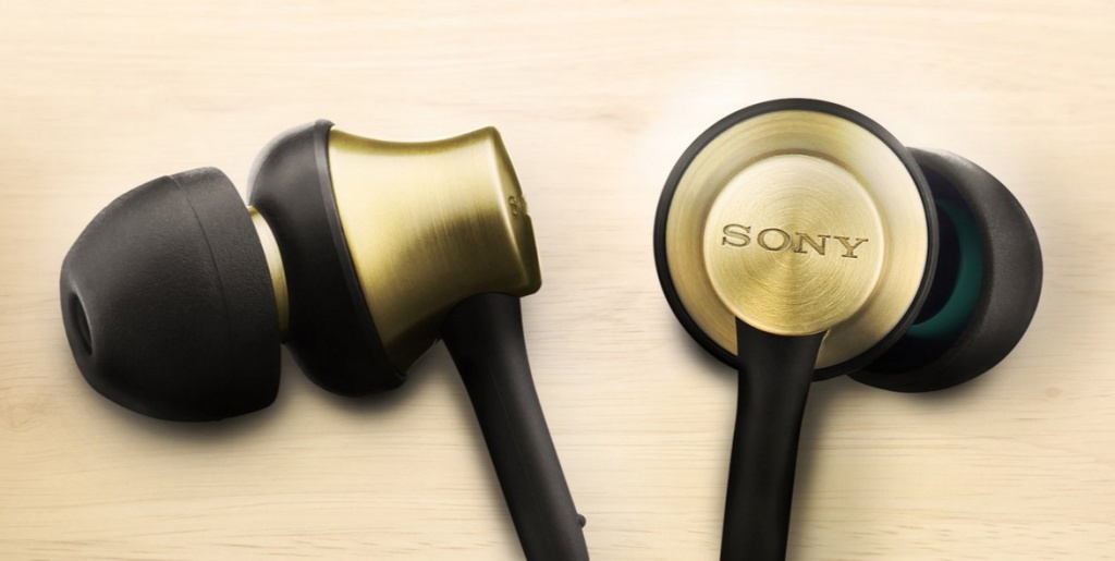 Sony MDR-EX650 AP - наушники-вкладыши (Black/Brass Brown) купить в интернет-магазине icover