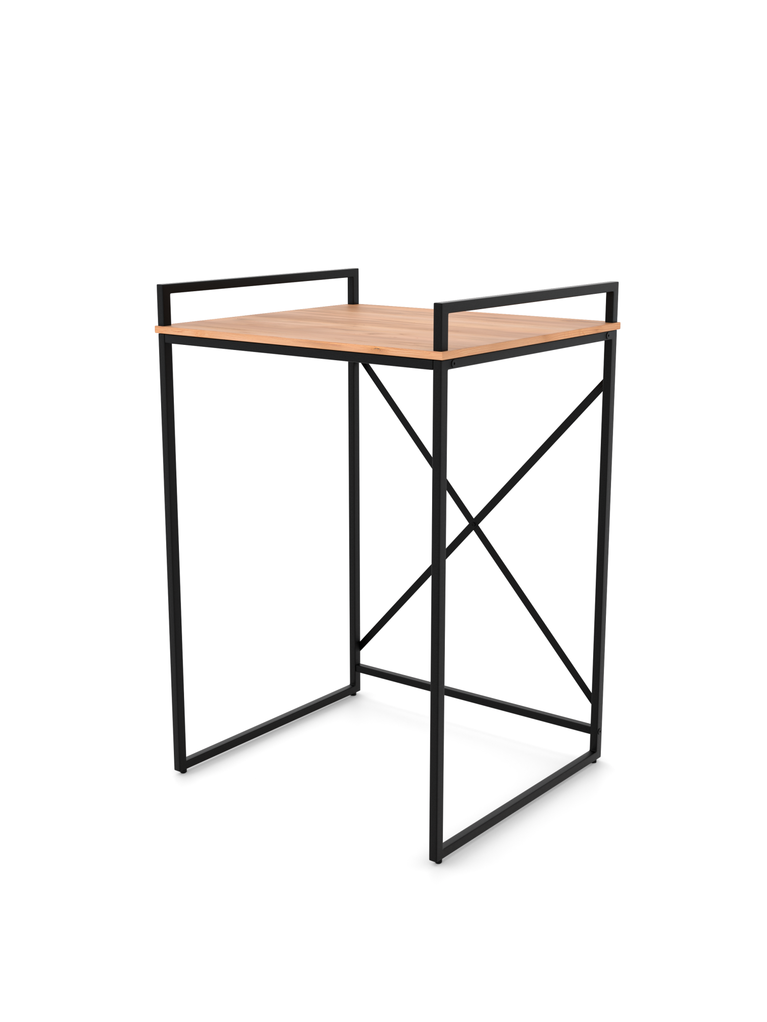 Стеллаж лофт для стиральной и сушильной машины RIDBERG CHICO (Oak/Black) купить в интернет-магазине icover