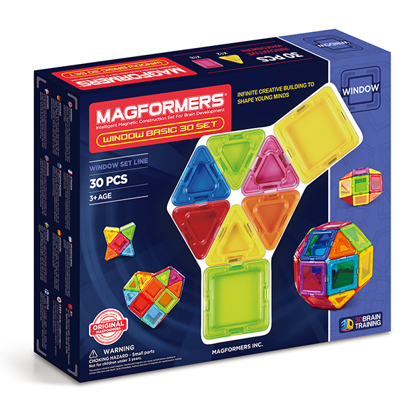 Magformers Window Basic 30 (714002) - магнитный конструктор купить в интернет-магазине icover