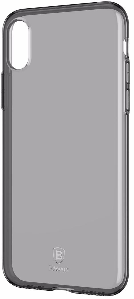 

Чехол Baseus Simplicity Series (ARAPIPH65-B01) для iPhone Xs Max (Transparent Black), Simplicity Series