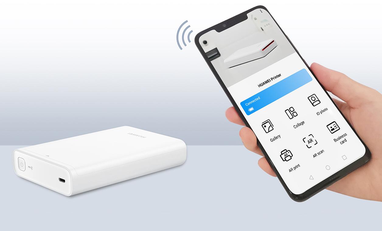 Купить портативный принтер Huawei Pocket Photo Printer (White) в Москве в  каталоге портативных принтеров и сканеров с доставкой. Характеристики, цены  в интернет-магазине iCover.