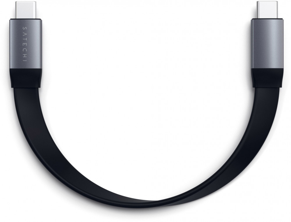 

Кабель Satechi Flat USB-C 228mm ST-TCCFC (Black)