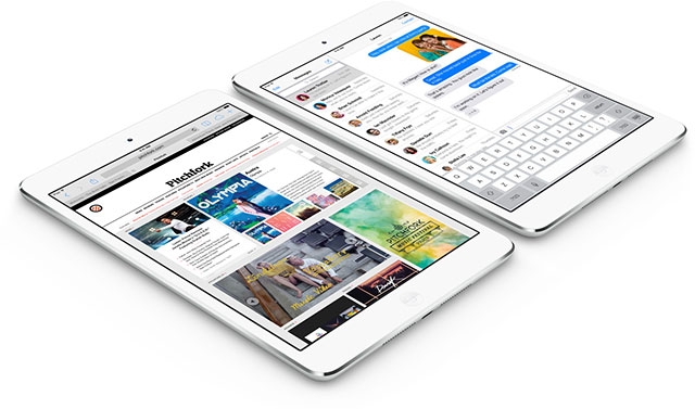 Apple iPad mini Retina 16GB Wi-Fi Silver (ME785RU/A) купить в интернет-магазине icover