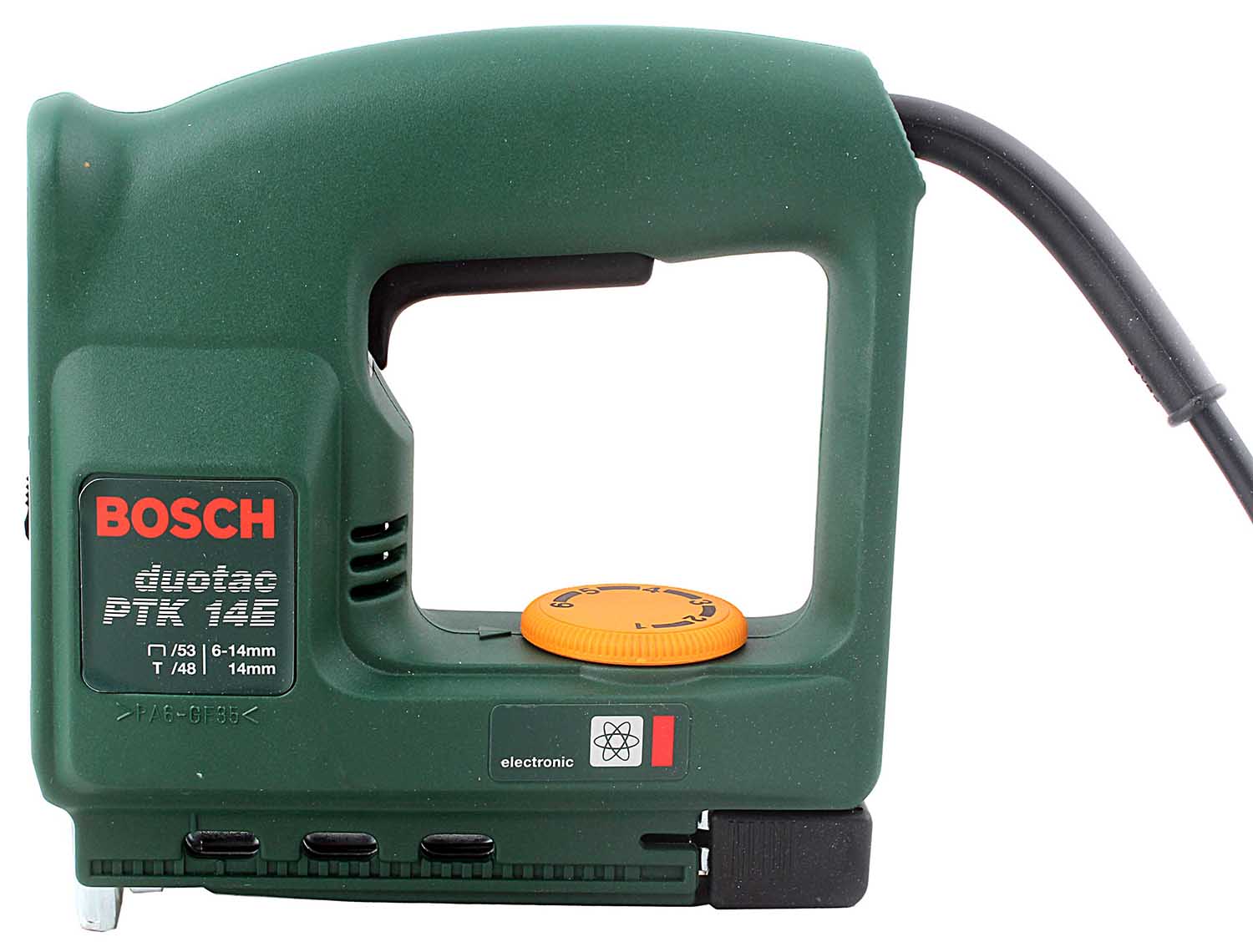 Купить степлер мебельный электрический. Bosch PTK 14 E (0603265208). Степлер бош электрический. Степлер мебельный бош. Аккумуляторный степлер Bosch.