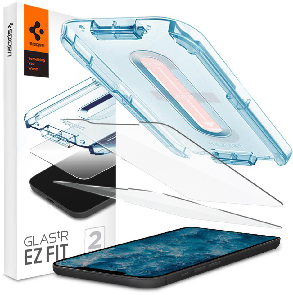 

Защитное стекло Spigen Glas.tR EZ Fit Slim 2 Pack (AGL01801) для iPhone 12/12 iPhone Pro (Clear)