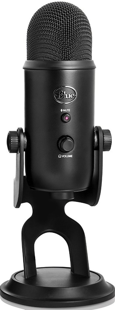 USB-микрофон Blue Microphones Yeti (Blackout) купить в интернет-магазине icover