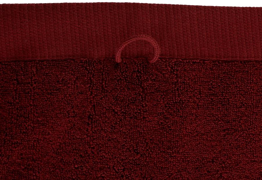 Полотенце банное бордового цвета Tkano Essential, 90х150 см купить в интернет-магазине icover