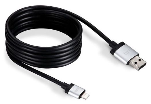 Just Mobile AluCable 1.5м (DC-168) - кабель USB to Lightning для iPhone/iPod/iPad купить в интернет-магазине icover