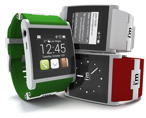 i’m Watch Smartwatch - умные часы для iPhone 5S/5C/4S (Black) купить в интернет-магазине icover