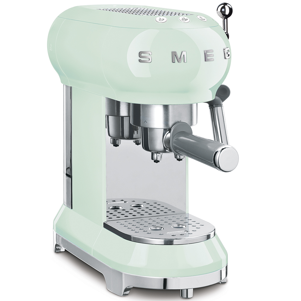 

Кофемашина-эспрессо Smeg ECF01PGEU (Pastel green)