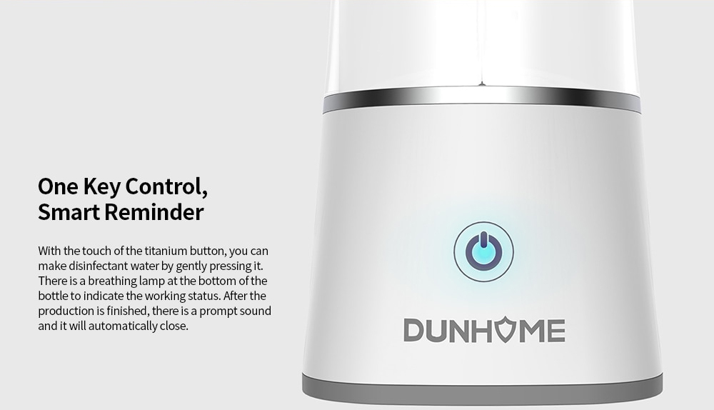 Устройство для производства дезинфицирующего гипохлорита натрия Xiaomi Dunhome Portable Generator купить в интернет-магазине icover