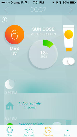 Netatmo June - браслет для измерения солнечного излучения (Platinum) купить в интернет-магазине icover
