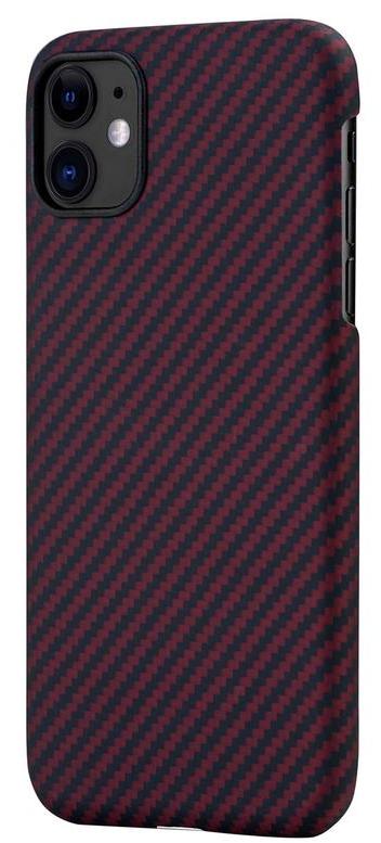 

Чехол Pitaka MagCase (KI1103R) для iPhone 11 (Red Twill)