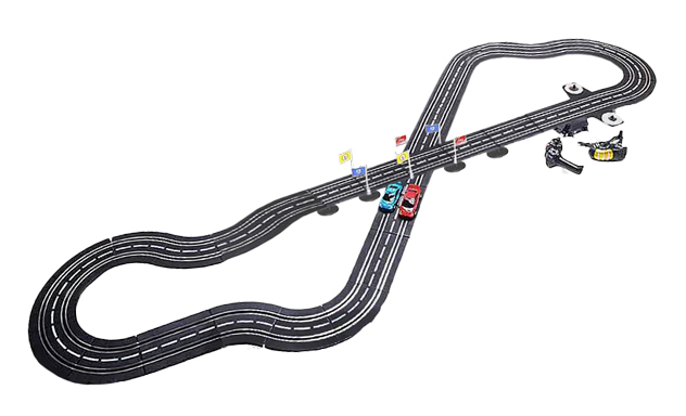 Play Smart Автотрек, 505 см - параллельные гонки (Multicolor) купить в интернет-магазине icover