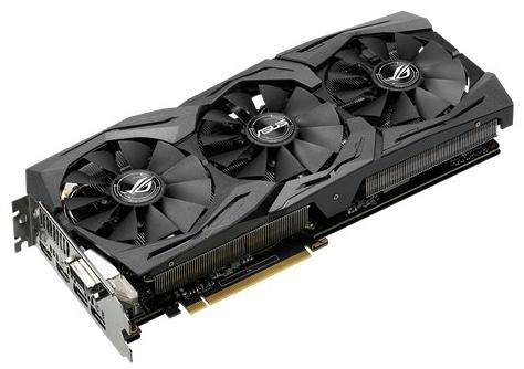 Видеокарта ASUS STRIX GTX 1070 1657Mhz PCI-E 3.0 8192Mb (STRIX-GTX1070-O8G-GAMING) купить в интернет-магазине icover