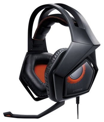 Игровая гарнитура Asus Strix DSP (Black/Red) купить в интернет-магазине icover